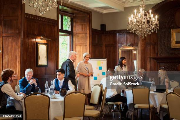 多様なビジネスカンファレンス - conference hotel ストックフォトと画像