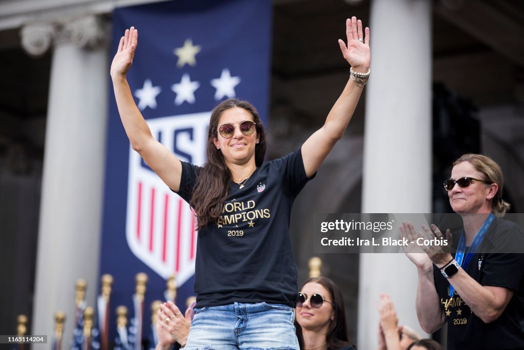 U.S. Women's National Team World Cup Champions Ticker Tape Parade