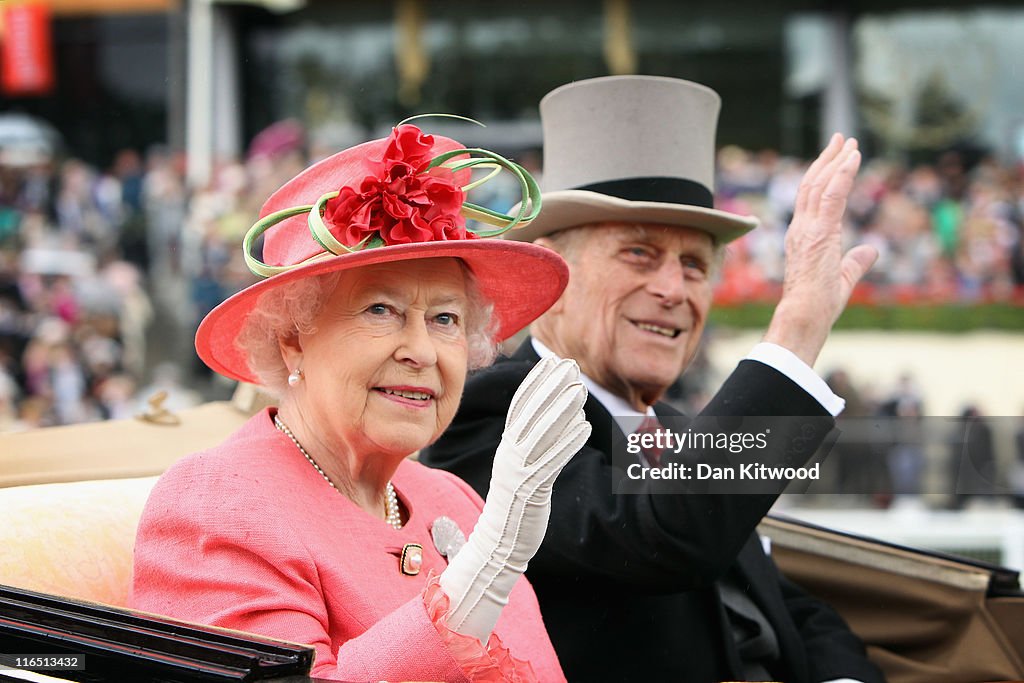 Racegoers Attend Ladies Day At Royal Ascot