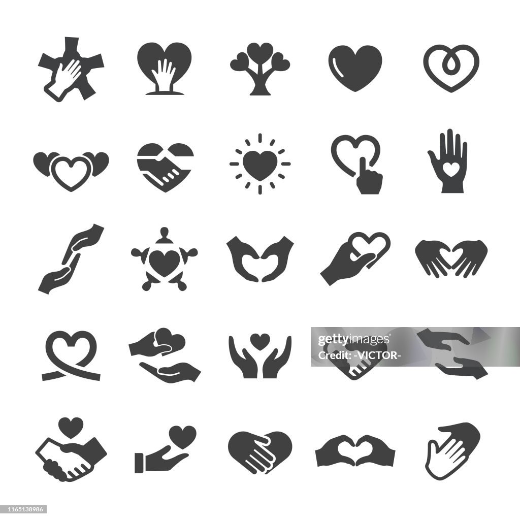 Care and Love Icons - Smart Series