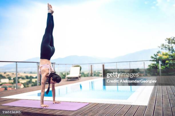 Pool Hand Stand 141 Handstand Swimming Pool Stock Photos, High-Res Pictures, and Images ...