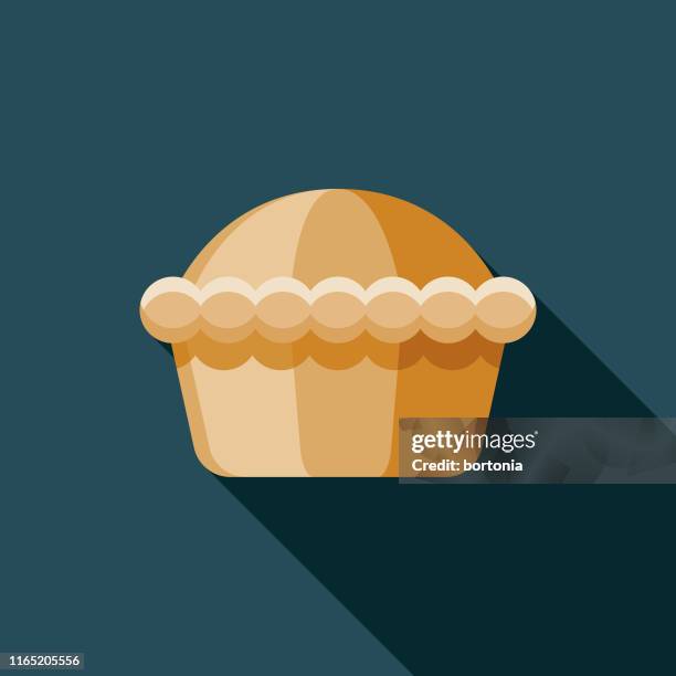 illustrazioni stock, clip art, cartoni animati e icone di tendenza di icona del cibo per le vacanze con torta di carne - savory pie