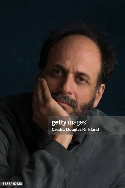 Film director, writer and producer Luca Guadagnino photographed in Douglas Kirkland's studio, 16th January 2018.