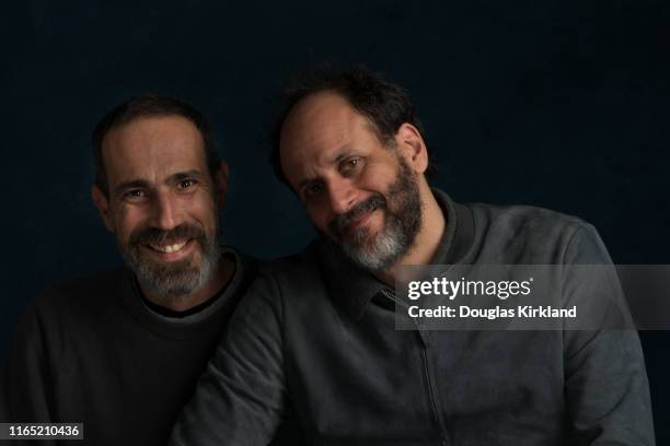 Film director, writer and producerLuca Guadagnino with producer Marco Marabito photographed in Douglas Kirkland's Studio, 16th January 2018.