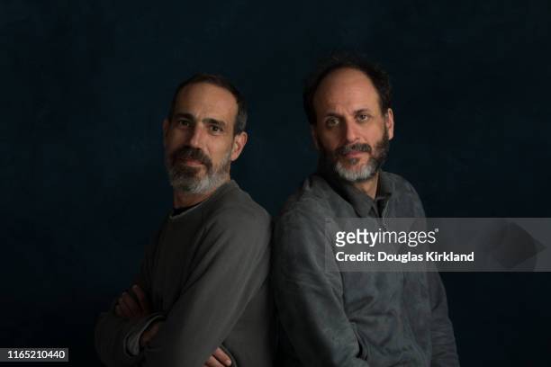 Film director, writer and producerLuca Guadagnino with producer Marco Marabito photographed in Douglas Kirkland's Studio, 16th January 2018.