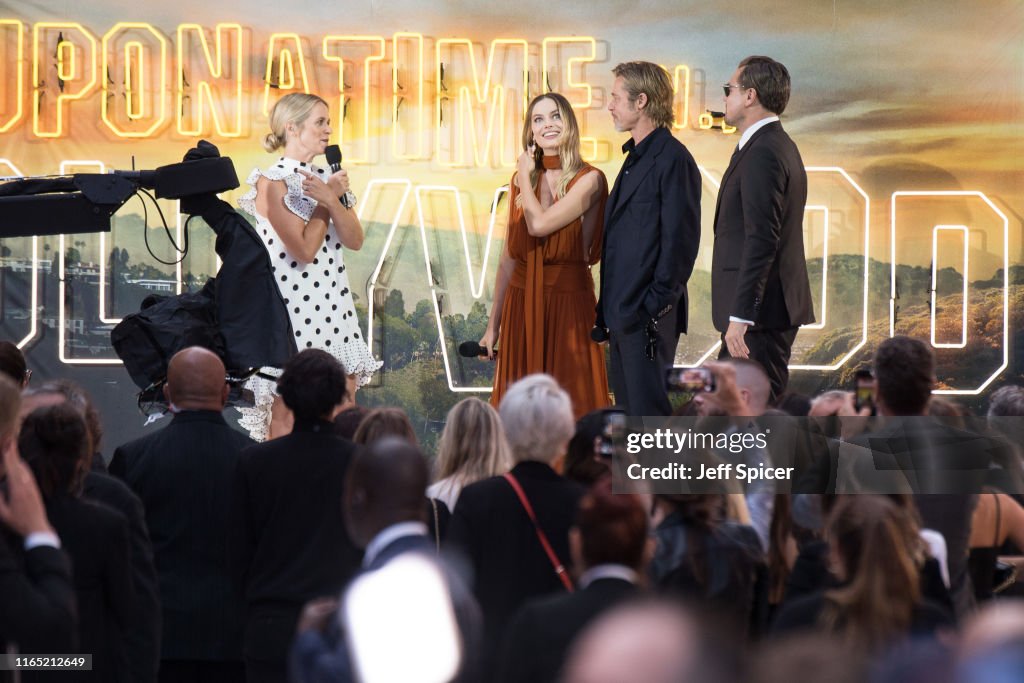 "Once Upon a Time... in Hollywood" UK Premiere - Red Carpet Arrivals