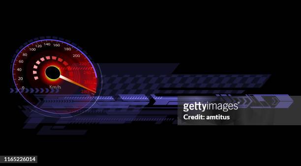 sport-panel - speedometer stock-grafiken, -clipart, -cartoons und -symbole