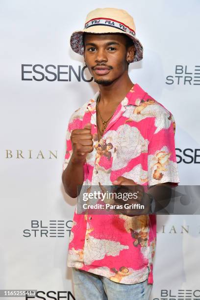 Actor Jelani Winston attends "Brian Banks" Atlanta Screening at SCADshow on July 30, 2019 in Atlanta, Georgia.