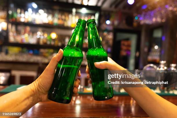 addictive substance,beer bottle - nüchternheit stock-fotos und bilder