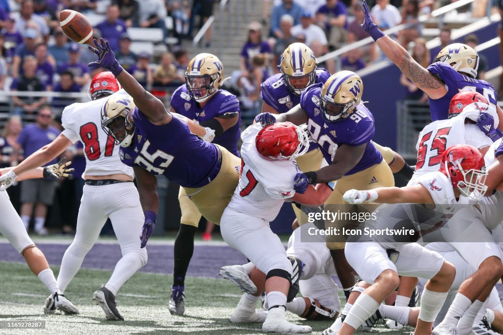 COLLEGE FOOTBALL: AUG 31 Eastern Washington at Washington