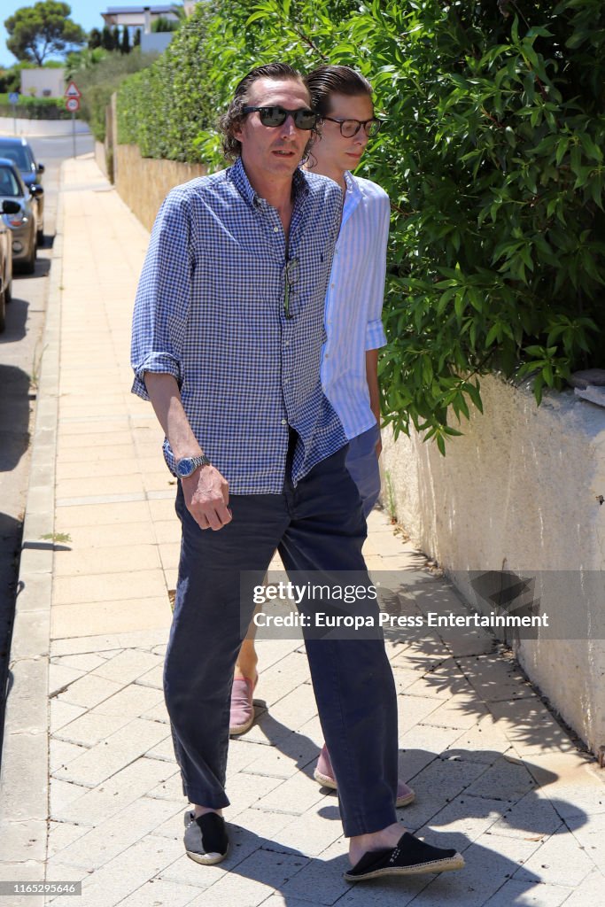 Celebrity Sighting In Mallorca - July 30, 2019
