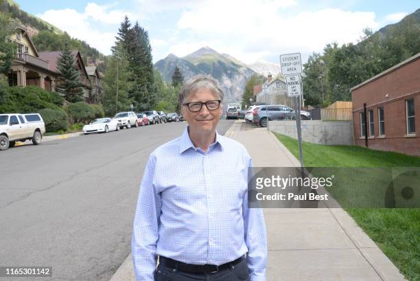Bill Gates attends the Telluride Film Festival 2019 on August 31, 2019 in Telluride, Colorado.