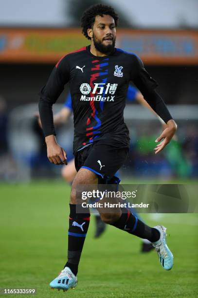 Jairi Riedewald of Crystal Palace runs on during the Pre-Season Friendly match between AFC Wimbledon and Crystal Palace at The Cherry Red Records...