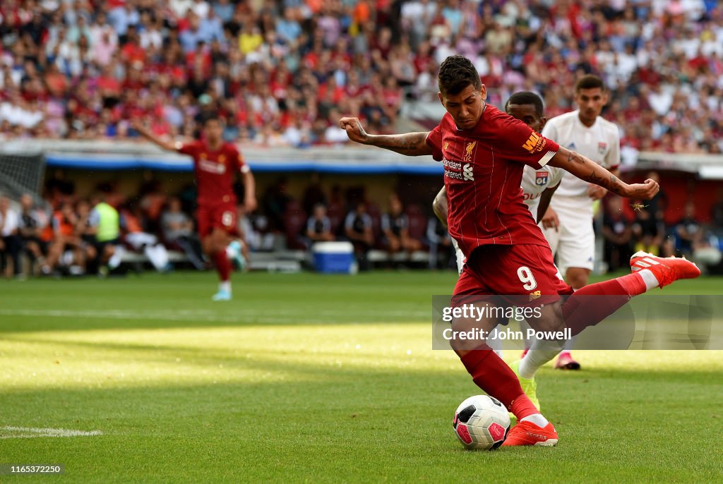 Liverpool v Olympique Lyonnais - Pre-Season Friendly