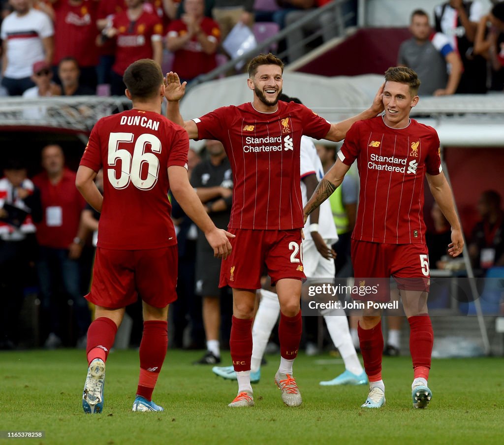 Liverpool v Olympique Lyonnais - Pre-Season Friendly