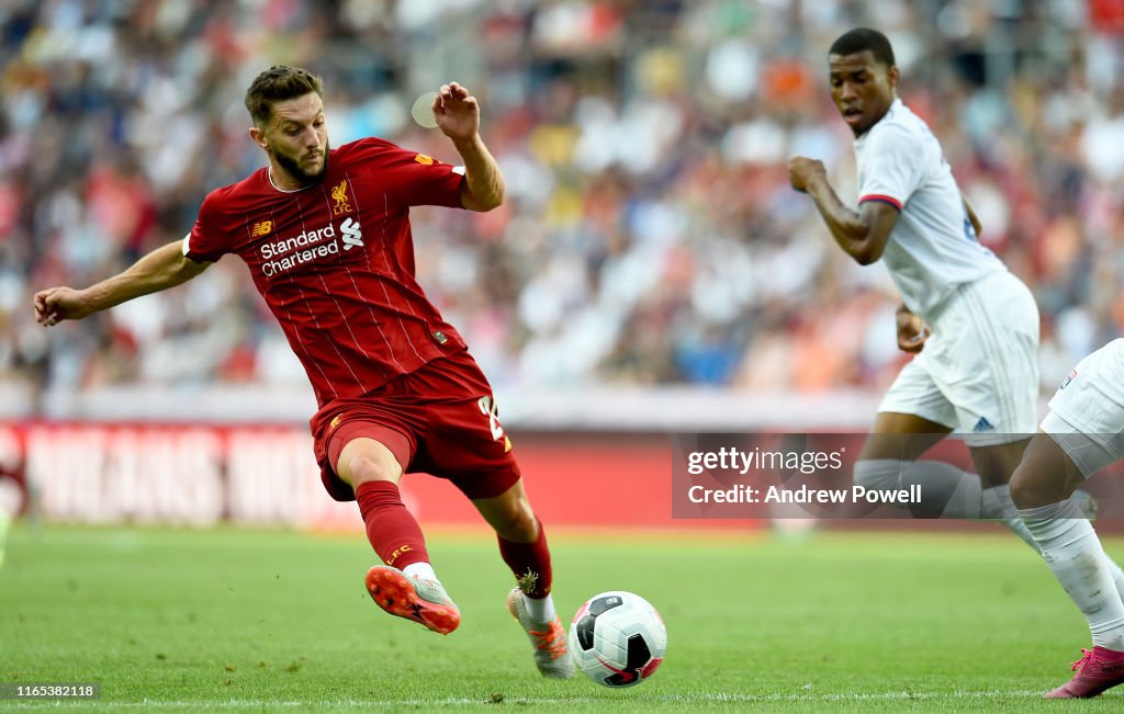 Liverpool v Olympique Lyonnais - Pre-Season Friendly