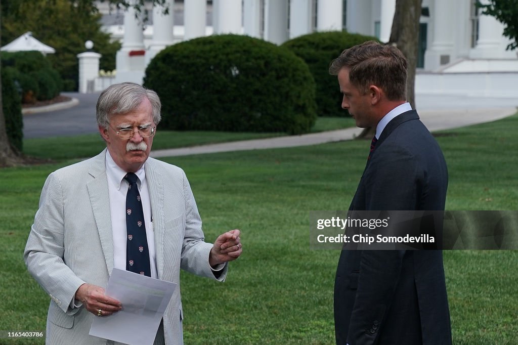 White House National Security Adviser John Bolton Speaks To The Press