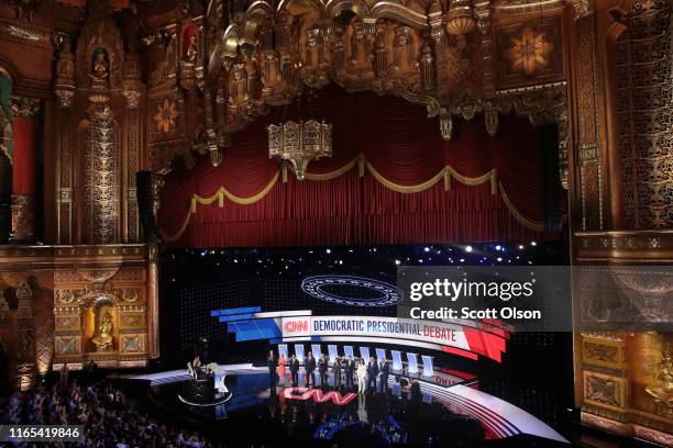 Democratic presidential candidates Sen. Michael Bennet , Sen. Kirsten Gillibrand , former housing secretary Julian Castro, Sen. Cory Booker , former...