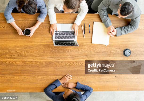 Interview Conference Table 159 Conference Table Birds Eye View Stock Photos, High-Res Pictures ...
