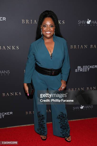 Sherri Shepherd attends the Los Angeles special screening of Bleeker Street's "Brian Banks" at Edwards Long Beach Stadium 26 & IMAX on July 31, 2019...