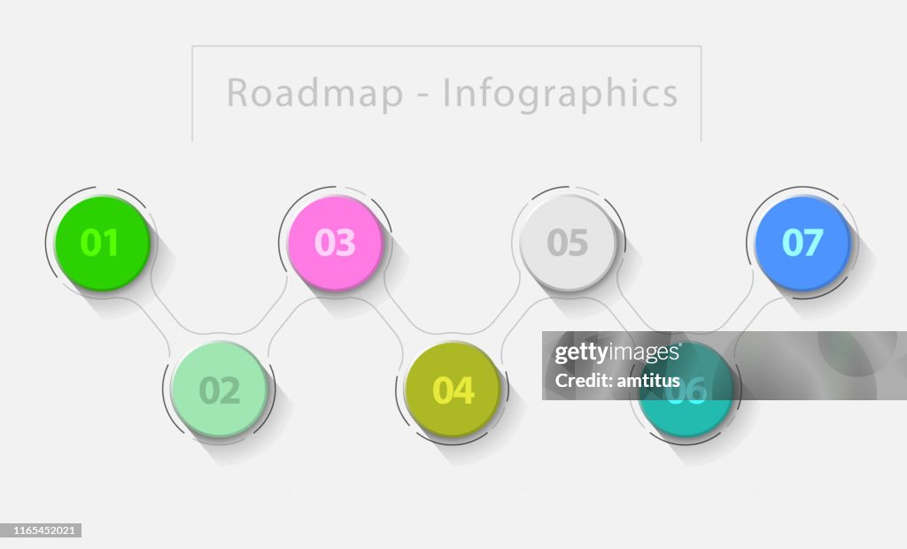 Infographic Link Link Infographics High-Res Vector Graphic - Getty Images