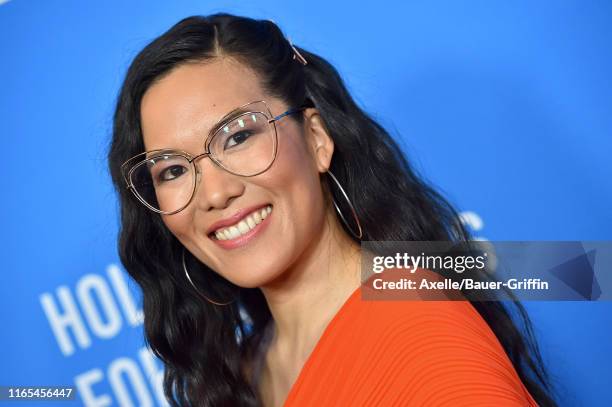 Ali Wong attends the Hollywood Foreign Press Association's Annual Grants Banquet at Regent Beverly Wilshire Hotel on July 31, 2019 in Beverly Hills,...