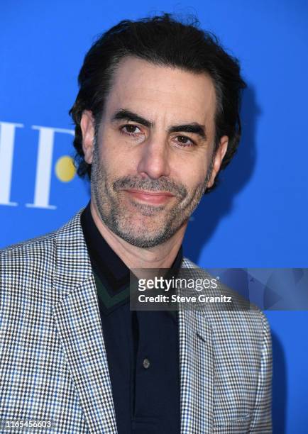 Sacha Baron Cohen arrives at the Hollywood Foreign Press Association's Annual Grants Banquet at Regent Beverly Wilshire Hotel on July 31, 2019 in...