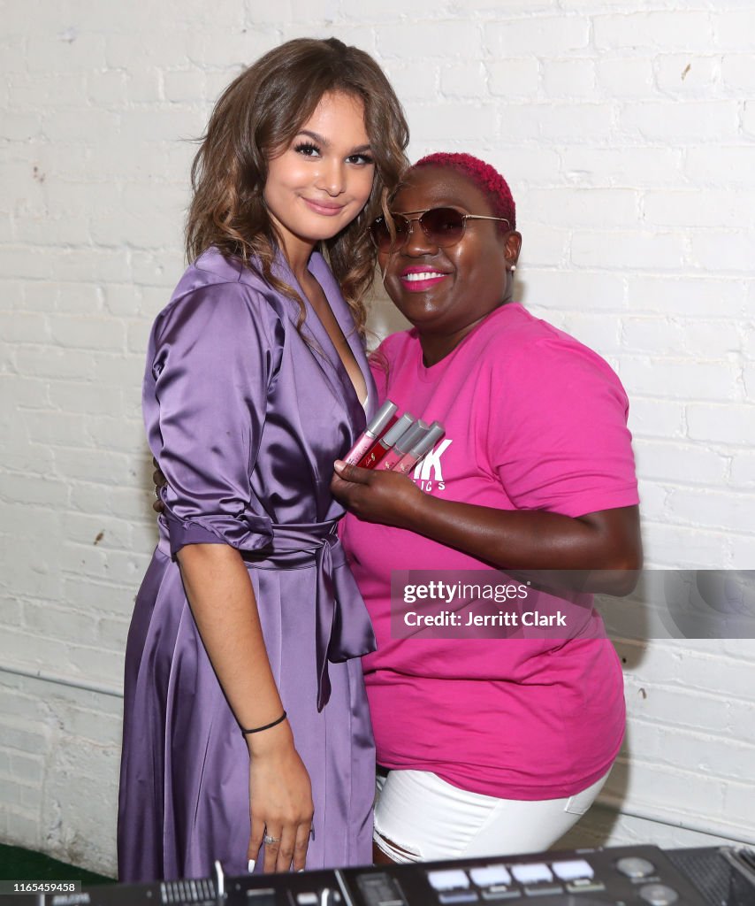 DJ Lela B Celebrates Her Birthday And LipSynk Cosmetics Launch At PetPOP