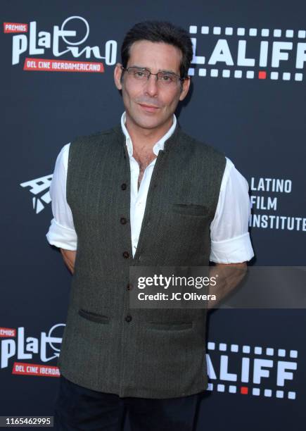 Actor James Callis attends the 2019 Los Angeles Latino International Film Festival - Opening Night Premiere of 'The Infiltrators' at TCL Chinese...
