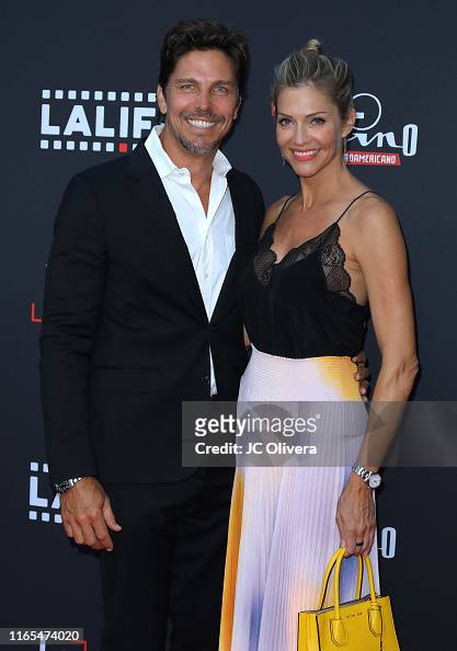 Actors Michael Trucco , Tricia Helfer attend the 2019 Los Angeles... Fotografía noticias Getty Images