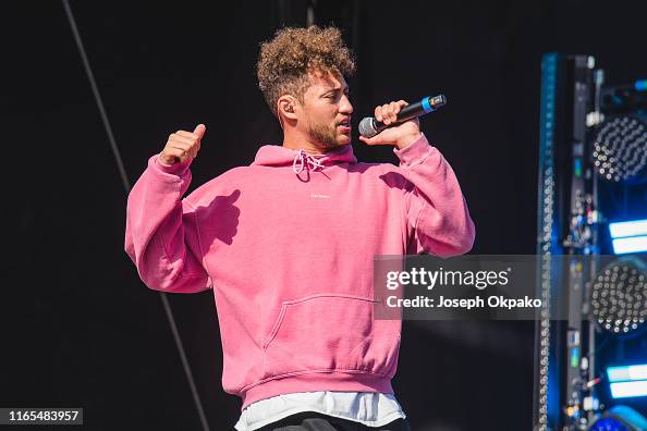 Miles Rak Su Myles Stephenson of Rak Su performs on stage during day 3 of Fusion ...