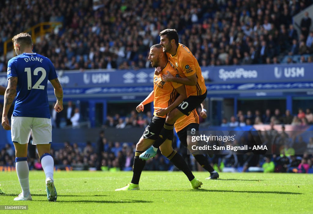 Everton FC v Wolverhampton Wanderers  - Premier League