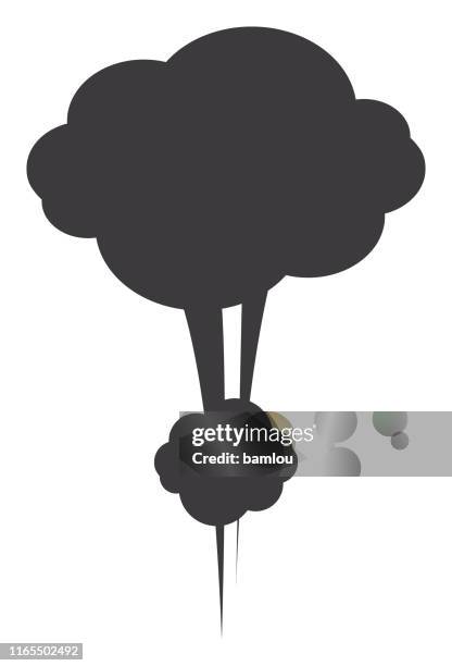 icon explosion clouds - microwave safe stock illustrations