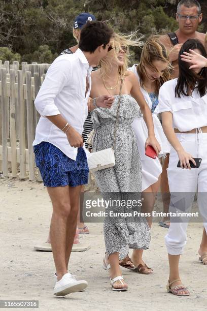 Victoria Iglesias is seen on July 31, 2019 in Ibiza, Spain.