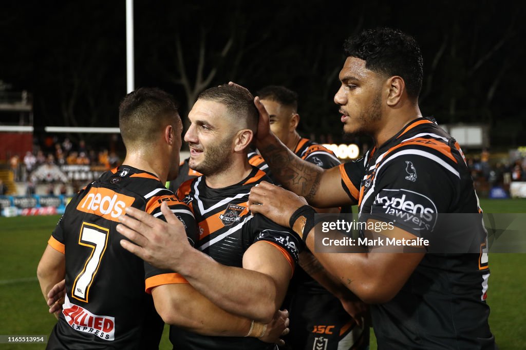 NRL Rd 20 - Tigers v Cowboys