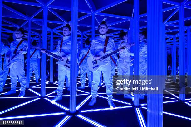 Zoe Ní Riordáin holds a photo call at Camera Obscura to promote her Edinburgh Festival Fringe show Everything I Do on August 01, 2019 in Edinburgh,...