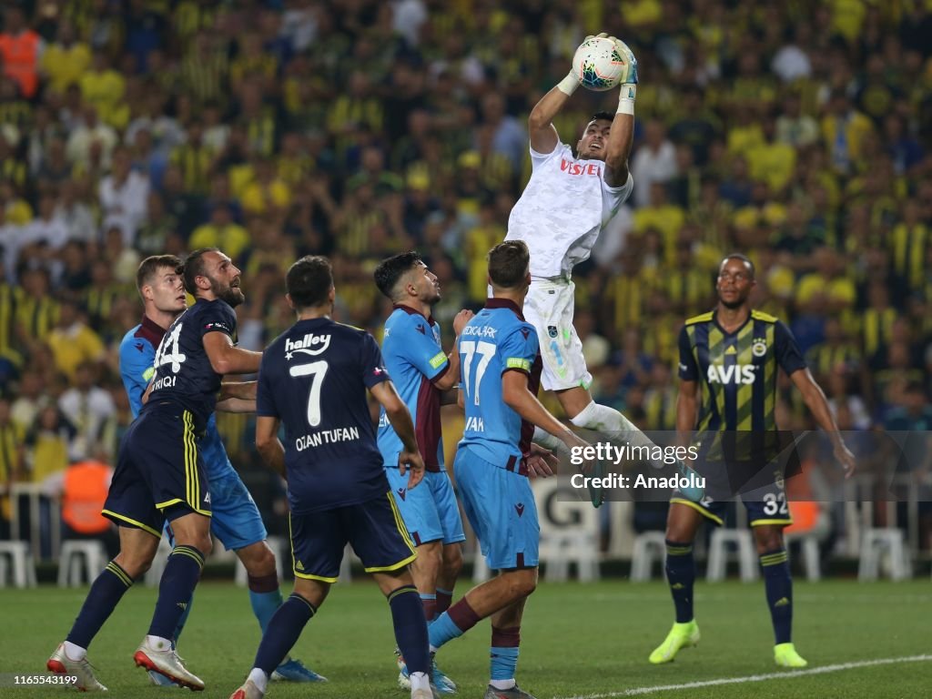 Fenerbahce vs Trabzonspor - Turkish Super Lig