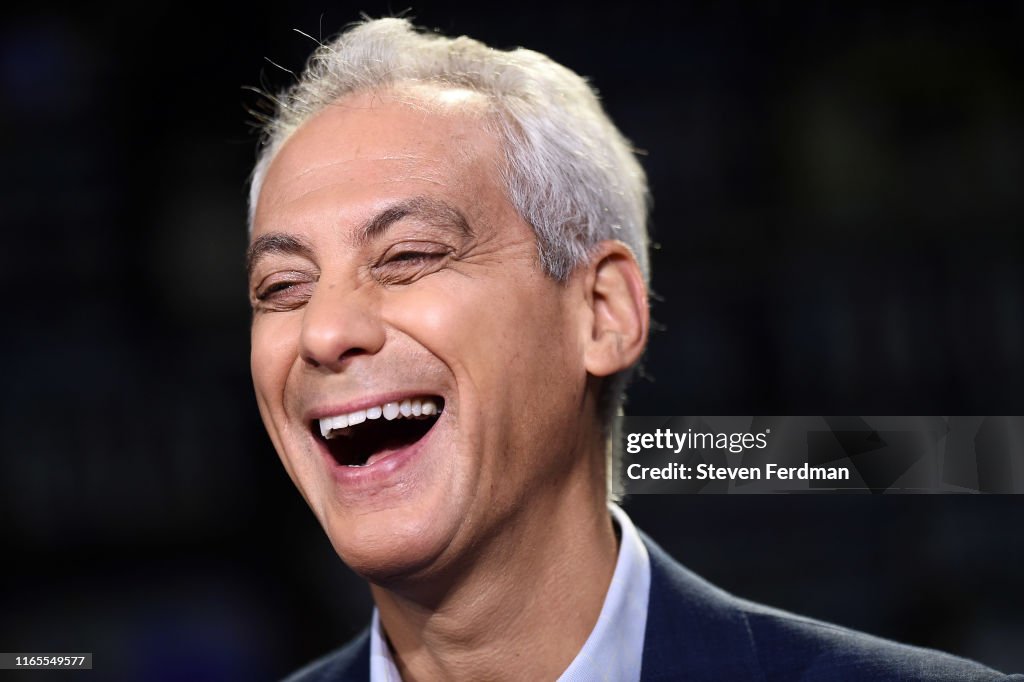 Rahm Emanuel Visits "WSJ At Large With Gerry Baker"