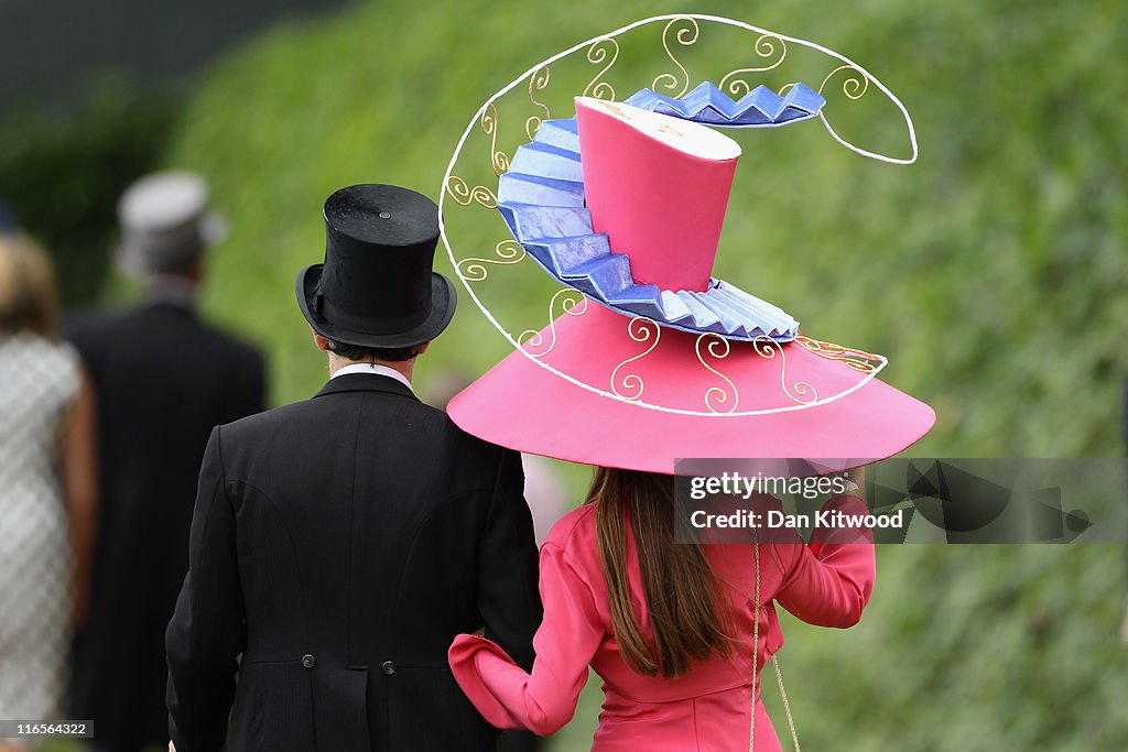 Racegoers Attend Ladies Day At Royal Ascot