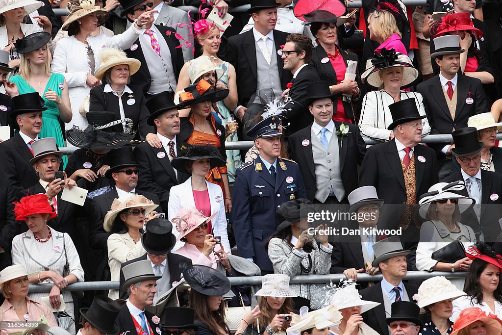 Racegoers Attend Ladies Day At Royal Ascot