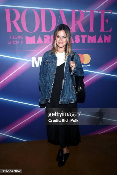Rachel Bilson attends MADE Rodarte Event Presented By Mastercard at Milk Studios on August 01, 2019 in Los Angeles, California.