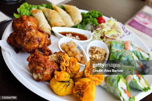 Vietnamese Appetizers, Foto de stock
