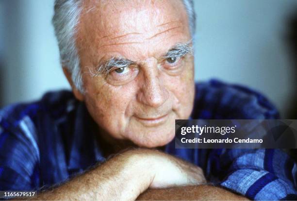 Franco Interlenghi , Italian actor, Vieste 28th July 1999.