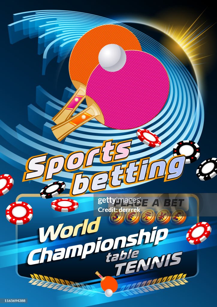 Sports betting table tennis