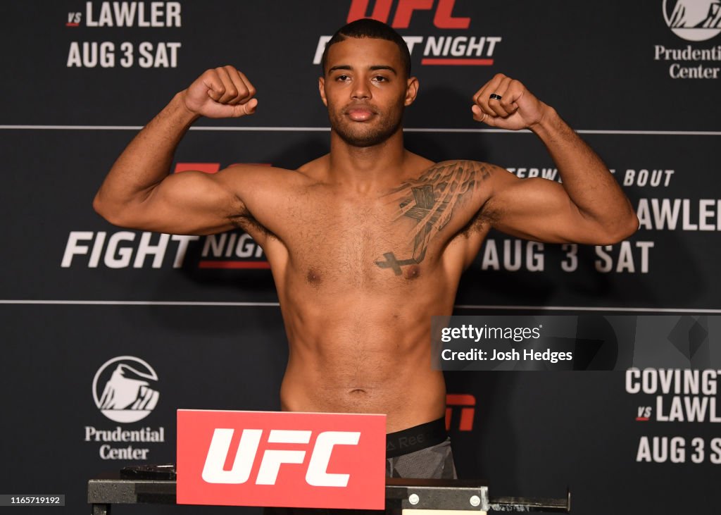 UFC Fight Night Covington v Lawler: Weigh-Ins