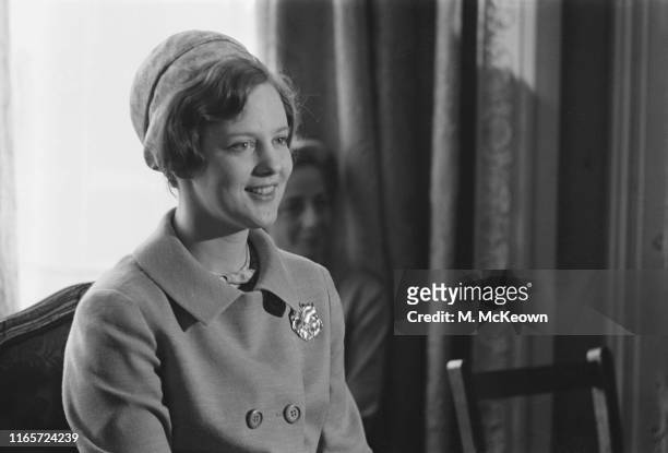 Margrethe II of Denmark, Queen of Denmark, UK, 2nd May 1965.