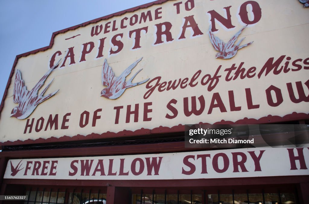 San Juan Capistrano Welcome Sign