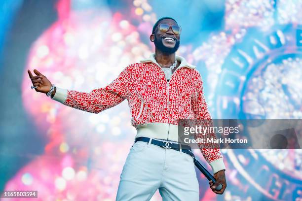 Gucci Mane performs at the Osheaga Music and Art Festival at Parc Jean-Drapeau on August 02, 2019 in Montreal, Canada.