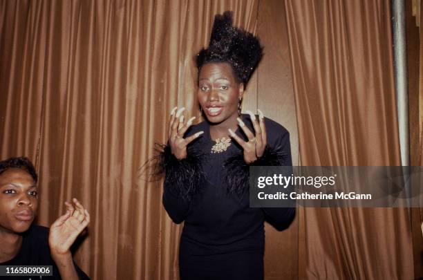 Drag ball in 1988 in New York City, New York.