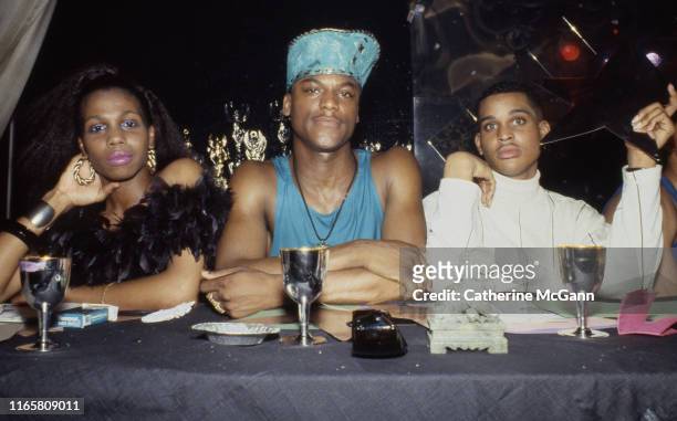 Judges at a drag ball in 1988 in New York City, New York.